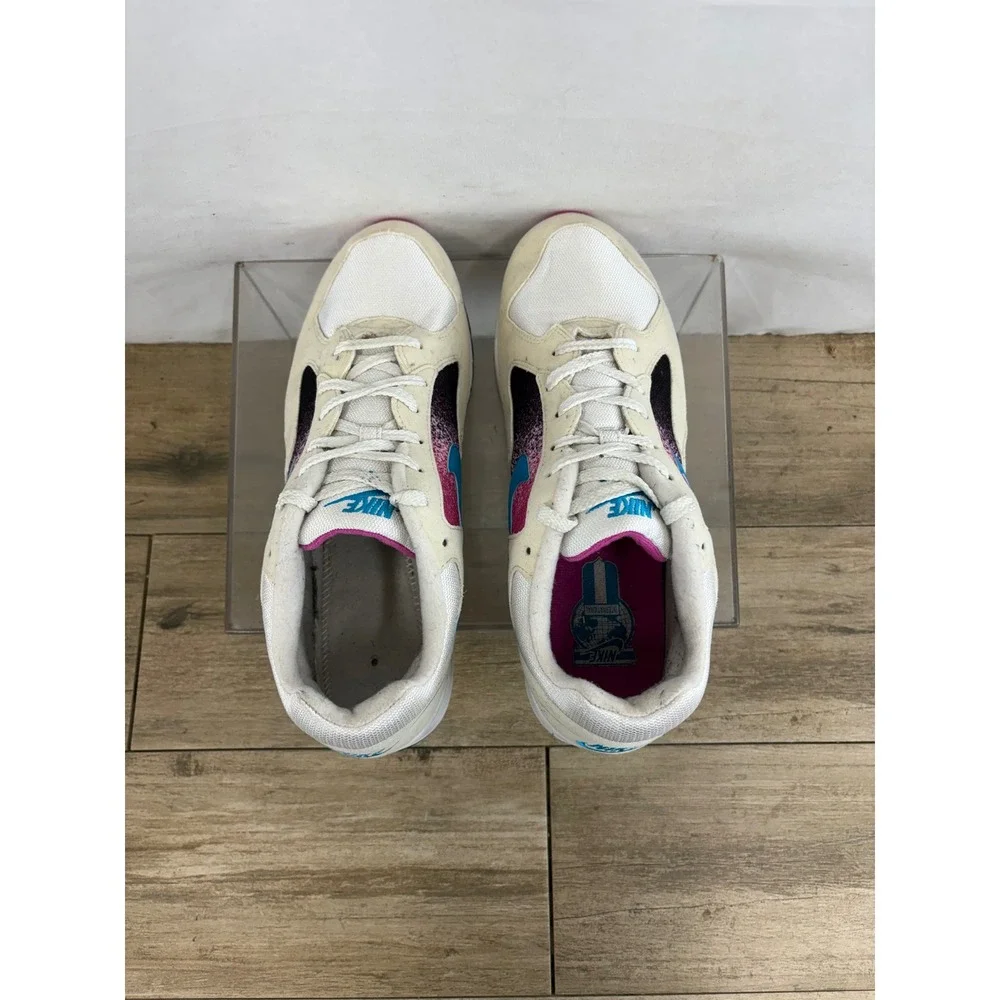 Nike Air Skylon 2 Men's Cream Pink Blue Running Shoes‎ Size 10 AO1551-110